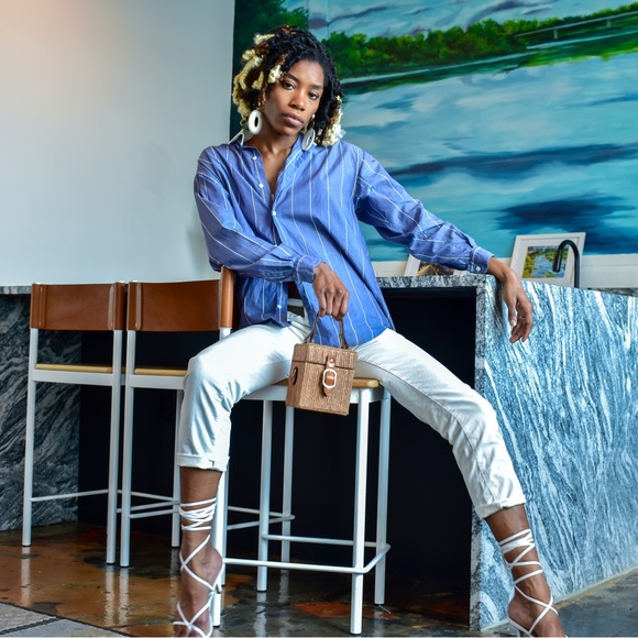 Calvin Klein Off White Corduroy Jeans sz 4 - Picture 16 of 16